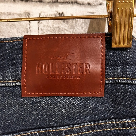Hollister NWT Epic Flex Skinny Jeans Mens 30x30 W30 L30 Ripped Denim​​​ - Picture 3 of 5